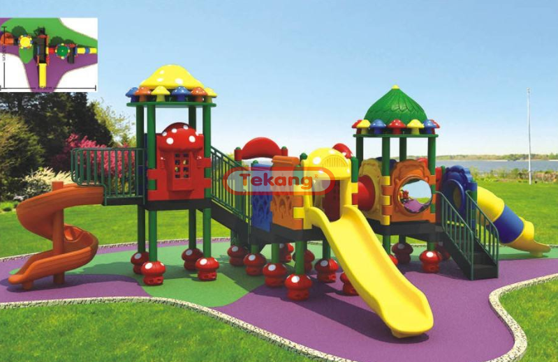 幼兒園塑料滑梯