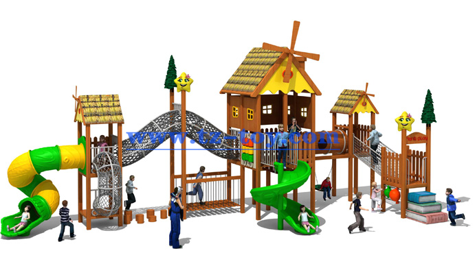 兒童組合城堡滑梯