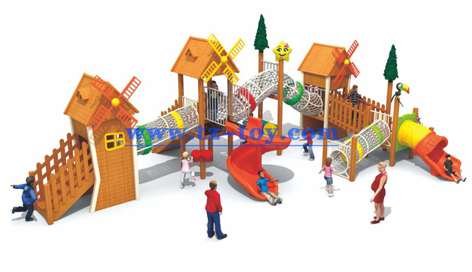 兒童組合城堡滑梯