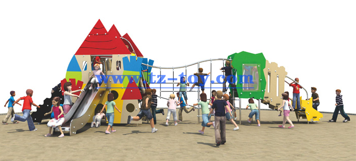 兒童玻璃鋼滑梯