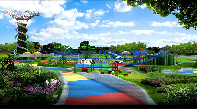 大型兒童游樂(lè )場(chǎng)設備