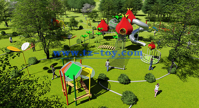 大型兒童游樂(lè )場(chǎng)設備